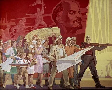 A May Day poster from yesteryear. Source: RIA Novosti